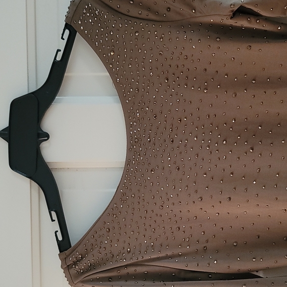 NWOT Rhinestone Bodycon Dress - Picture 7 of 7